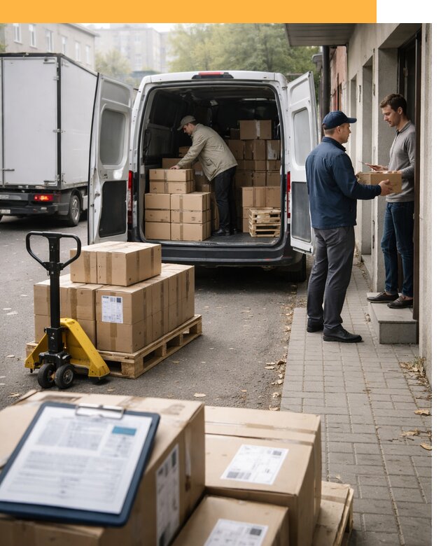 Доставка грузов от двери до двери с таможней от 46778 руб.