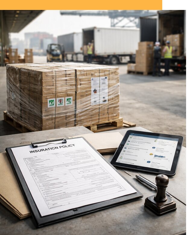 Страхование международных грузов от 3638 руб, полная защита