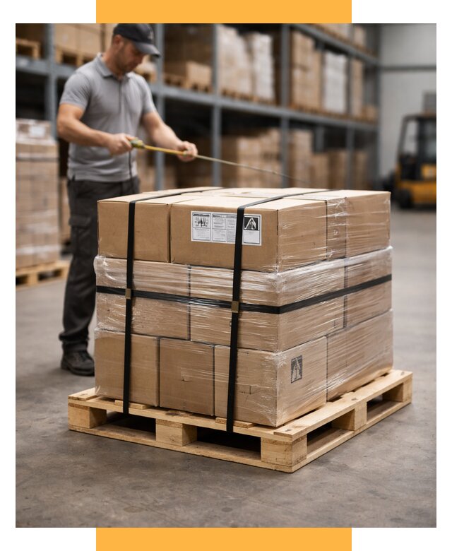 Упаковка и паллетирование грузов от 3638 р. | СетСервис-Свк