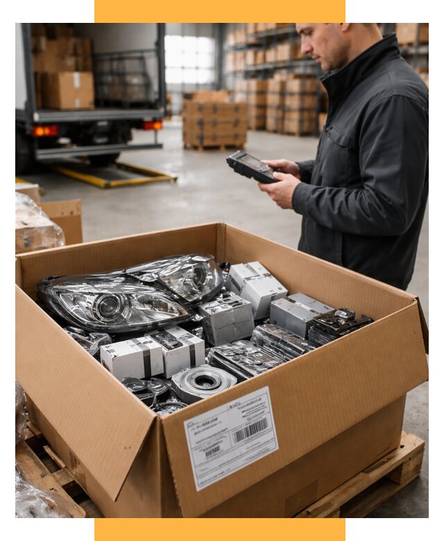 Доставка автозапчастей из Европы под ключ от 12994 р. | СетСервис-Свк