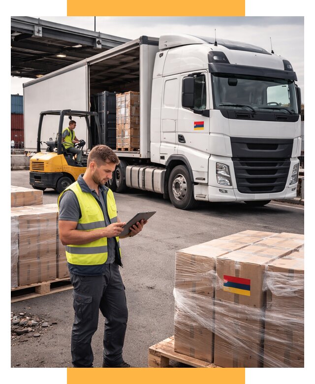 Автоперевозки из Армении от 98753 р. — услуги СетСервис-Свк