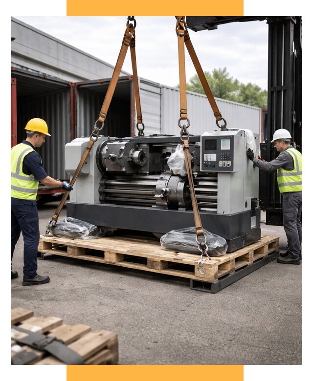 Перевозка станков и таможня от 62370 р. | СетСервис-Свк логистика