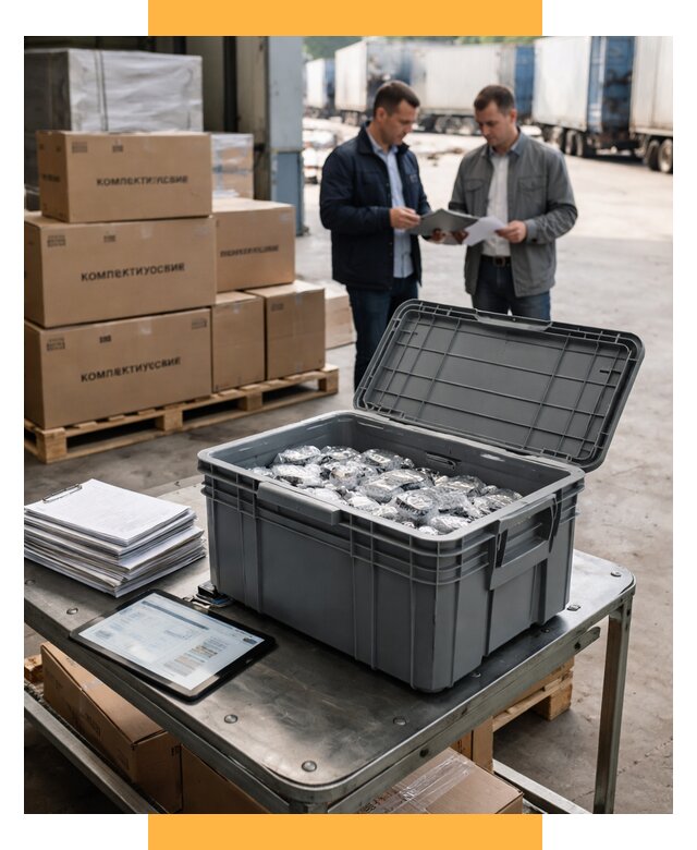 Перевозка комплектующих из Китая от 6757 р. | СетСервис-Свк