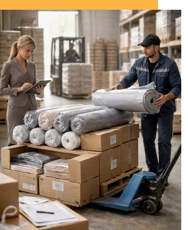 Перевозка текстиля по миру от 15593 руб. с таможней и страхованием