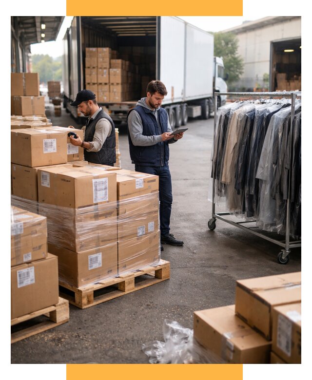 Перевозка и доставка одежды из Китая от 7796 р., СетСервис-Свк