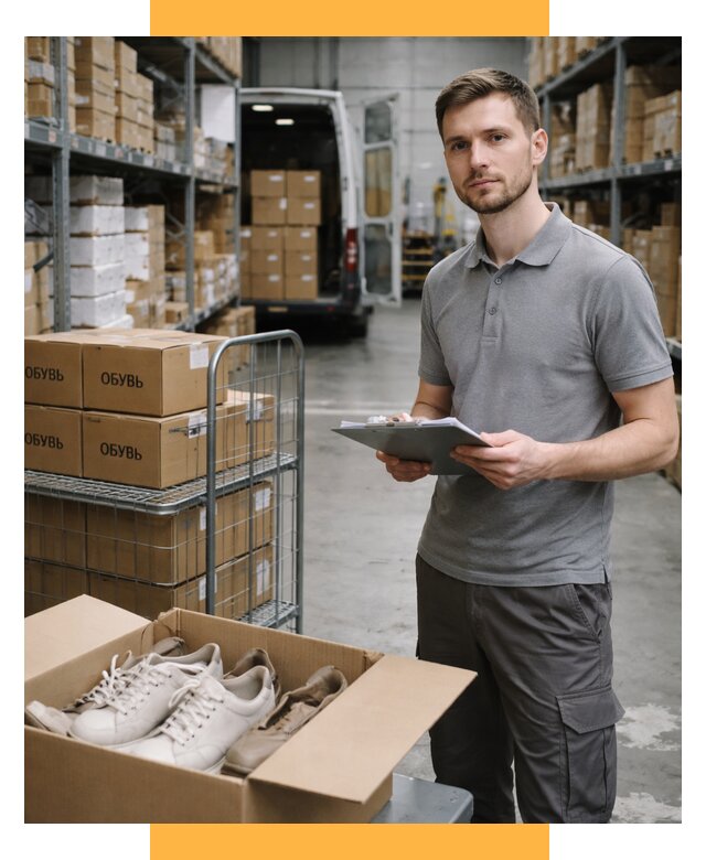 Доставка обуви из Китая и Турции от 4678 р. СетСервис-Свк