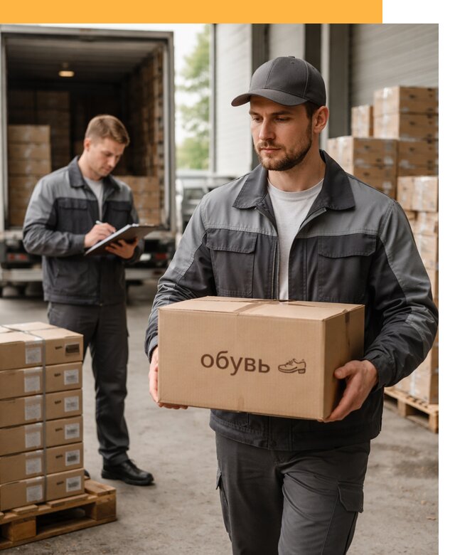 Международная перевозка обуви с таможенным оформлением от 4678
