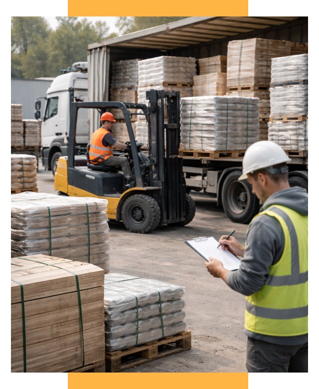 Перевозка строительных материалов от 5717 р. | СетСервис-Свк