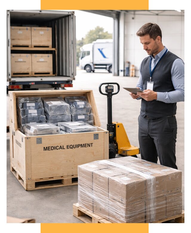 Перевозка медицинского оборудования от 15593 р. в СетСервис-Свк