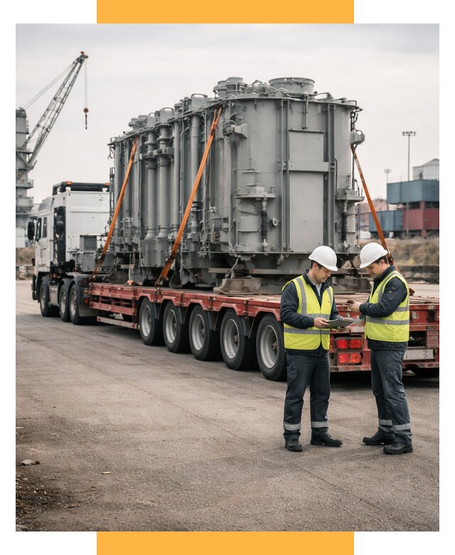 Перевозка негабаритных грузов под ключ от 124740 р., СетСервис-Свк