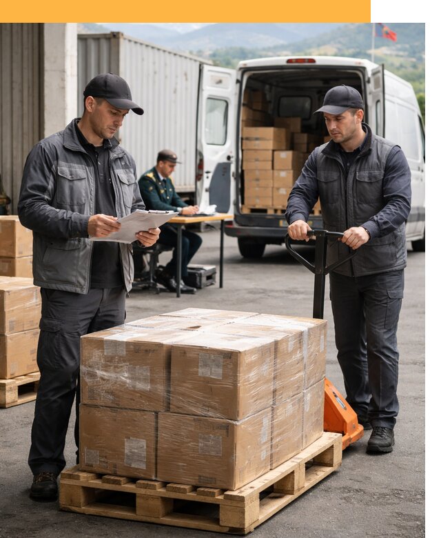 Доставка грузов через Армению, быстрая таможенная очистка от 25988