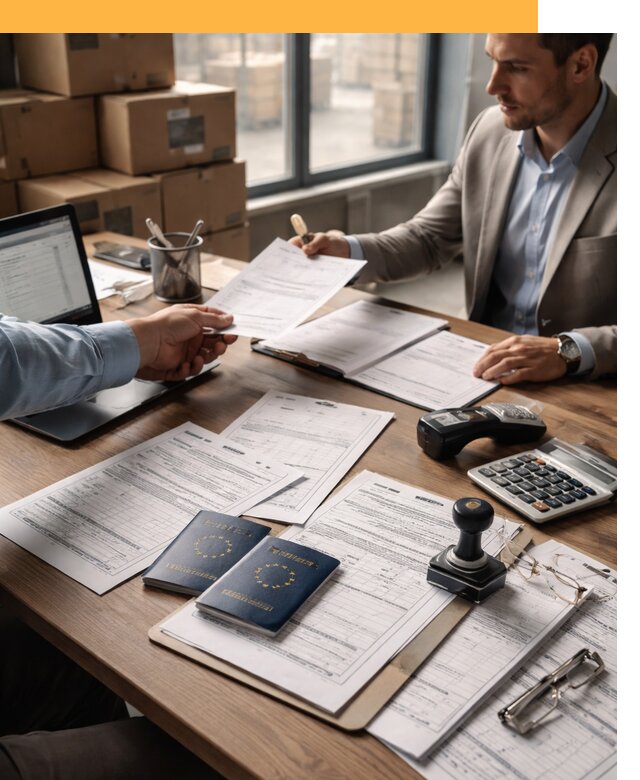 Таможенное оформление грузов из Европы от 8836 руб