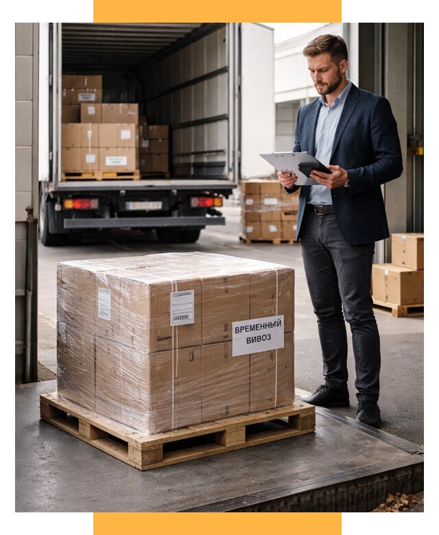 Временный вывоз товаров под ключ от 8316 р. | СетСервис-Свк