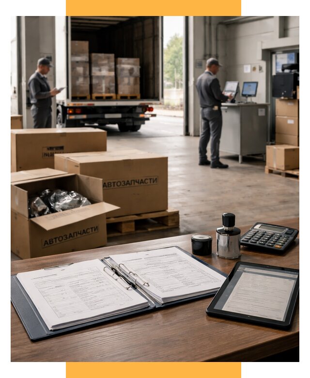 Таможенное оформление автозапчастей под ключ от 8836 р., СетСервис-Свк