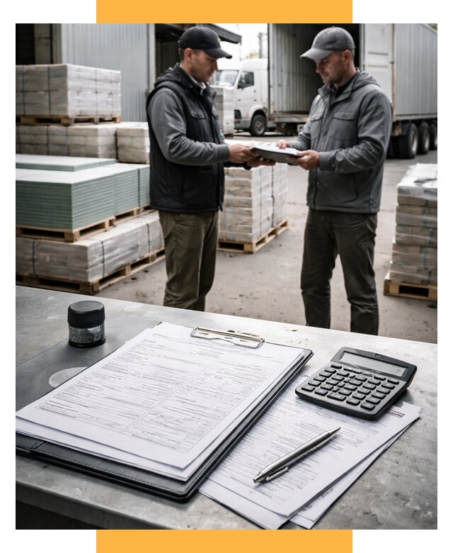 Таможенное оформление стройматериалов от 8836 р. | СетСервис-Свк