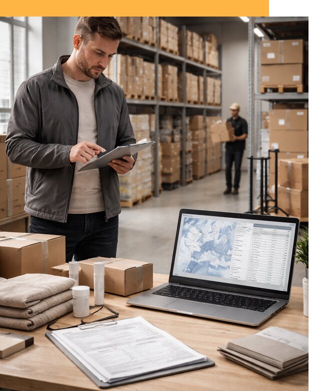 Закупка товаров в Европе под ключ: доставка, таможня от 7796 руб