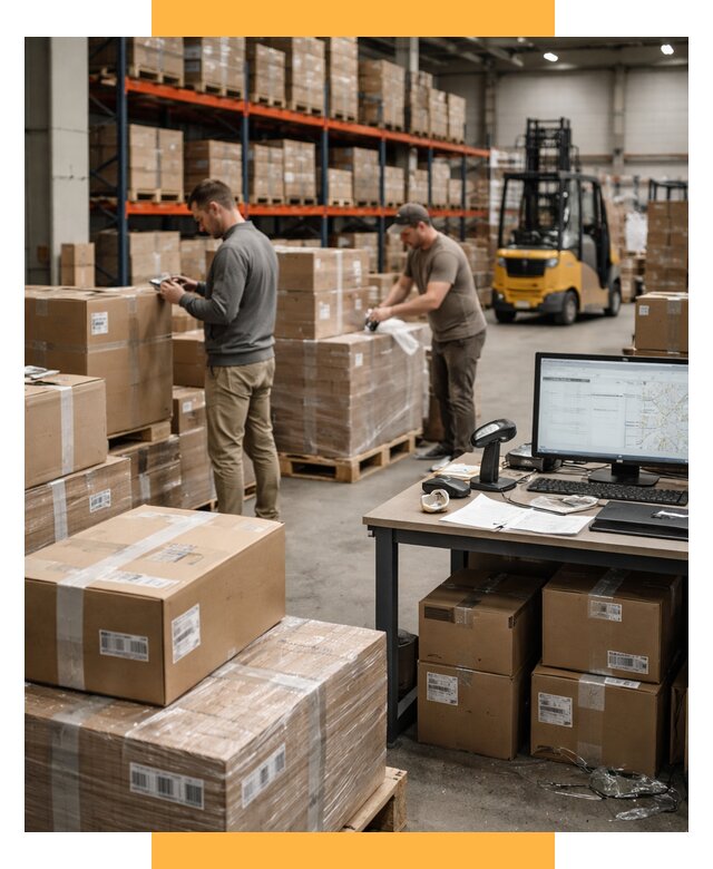 Склад консолидации в Европе от 6757 р., услуги СетСервис-Свк